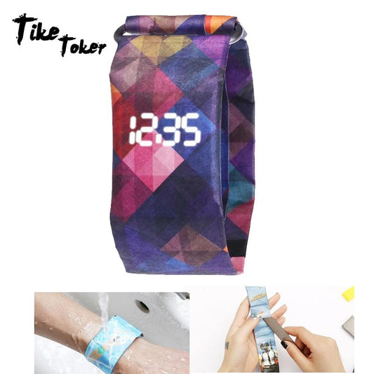 Montre Waterproof en papier