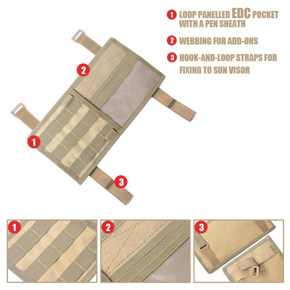 Poche de Rangement pour Pare-soleil de Voiture