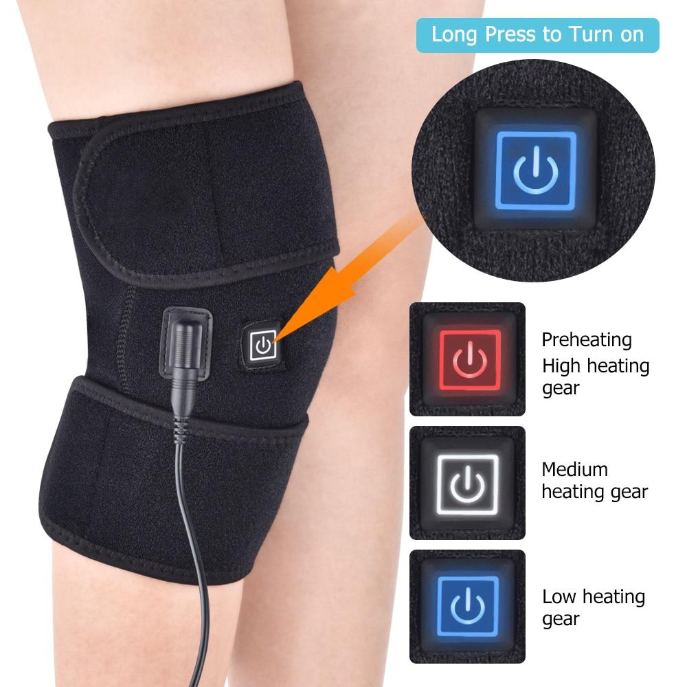 Genouillère chauffante pour douleur genou