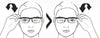 Lunettes de lecture réglable