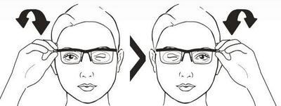 Lunettes de lecture réglable