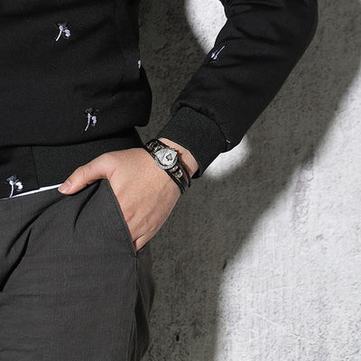 Bracelet cuir pour hommes