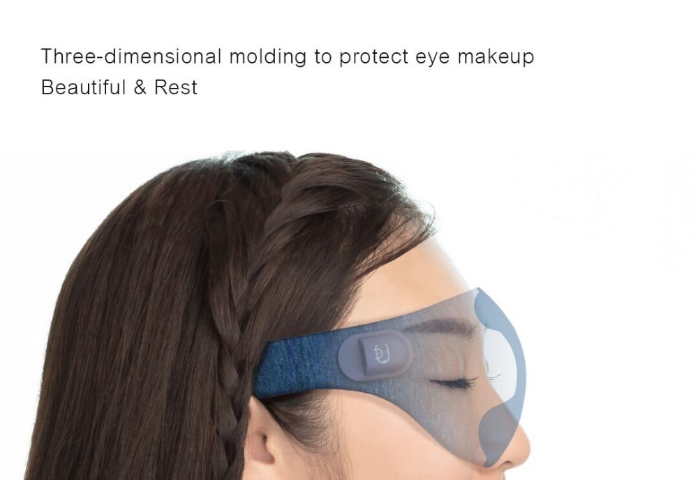 Masque chauffant pour les yeux