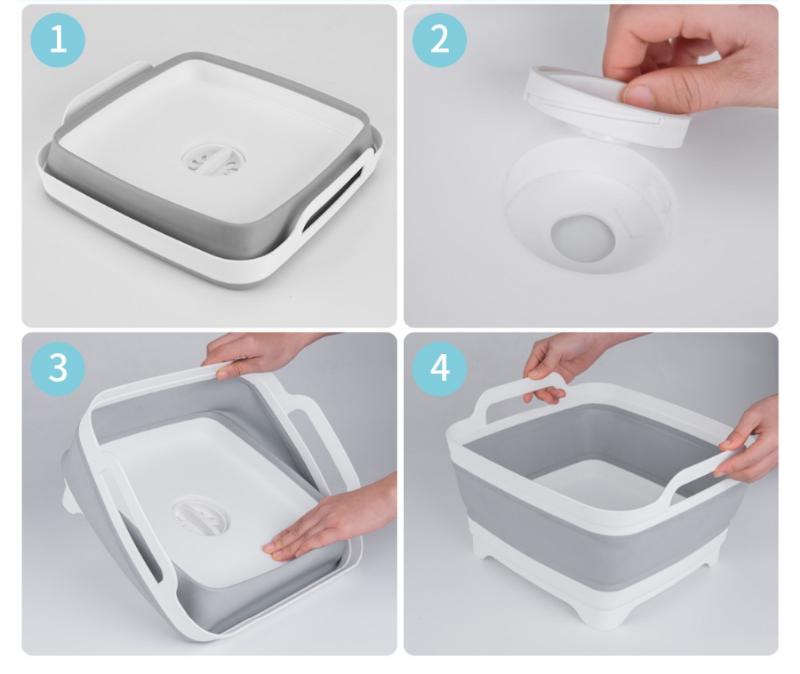 Bac Plastique Pliable Pour Fruits et Légumes