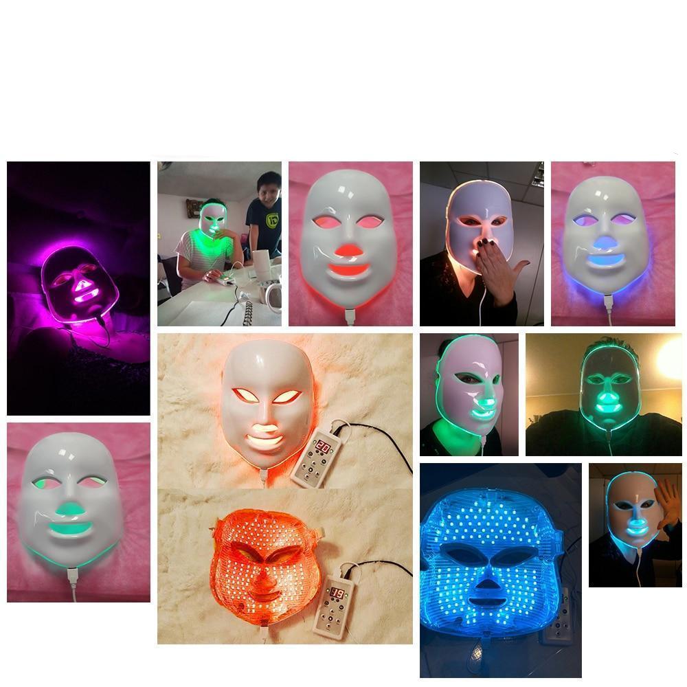 Masque luminothérapie visage
