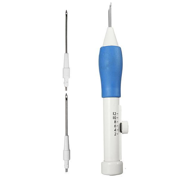 Stylo de Broderie Intelligent + set de 3 Aiguilles de 1.3mm 1.6mm 2.2mm