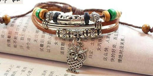 bracelet vintage unisex hibou