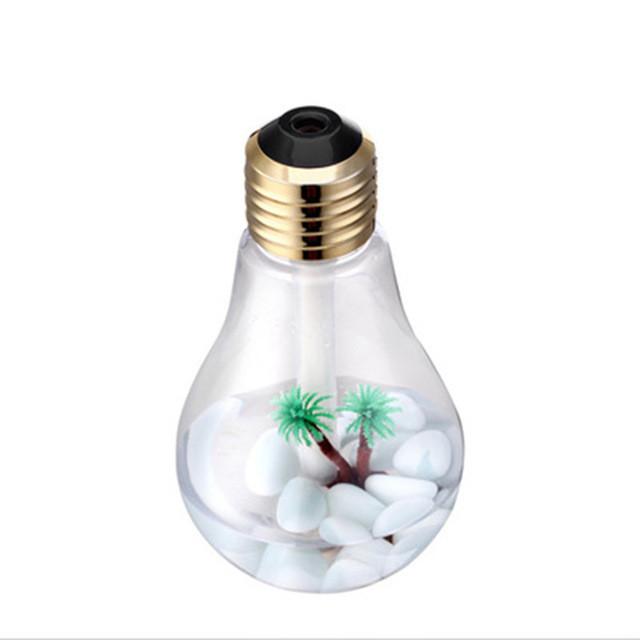 Diffuseur huiles essentielles lumineux à fumée humidifiante