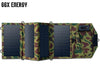 chargeur solaire camouflage vert militaire