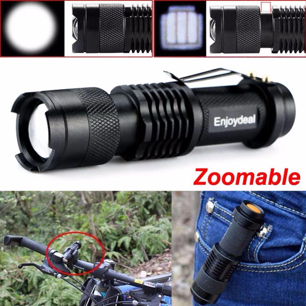 lampe de poche  avec accroche 