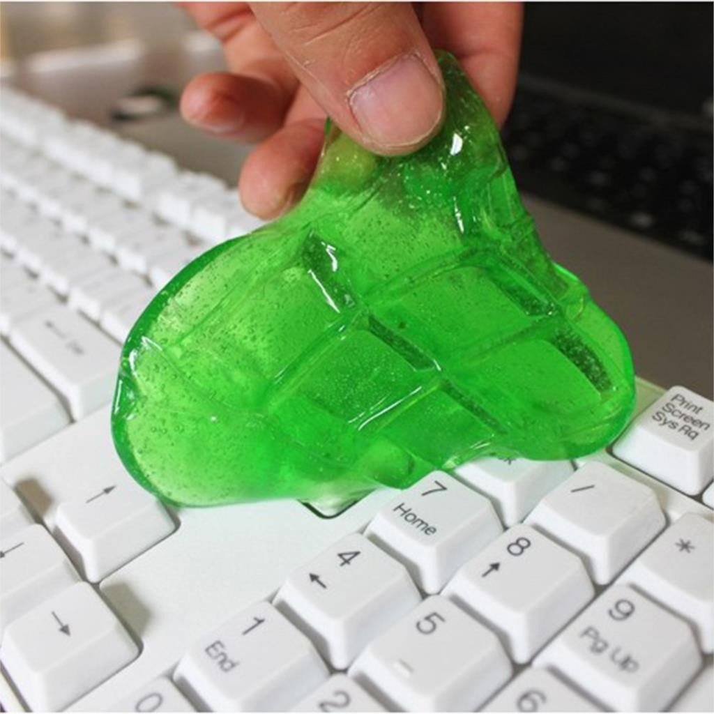 Gel solide nettoyeur de clavier ordinateur