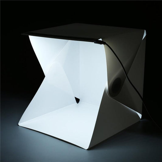 mini studio photo fond blanc