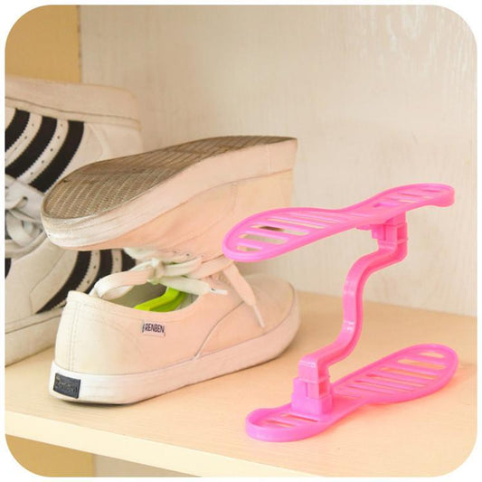organisateur de chaussures superposées