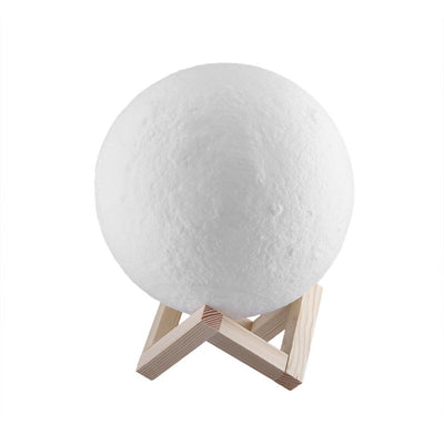 Lampe 3D Lune Tactile