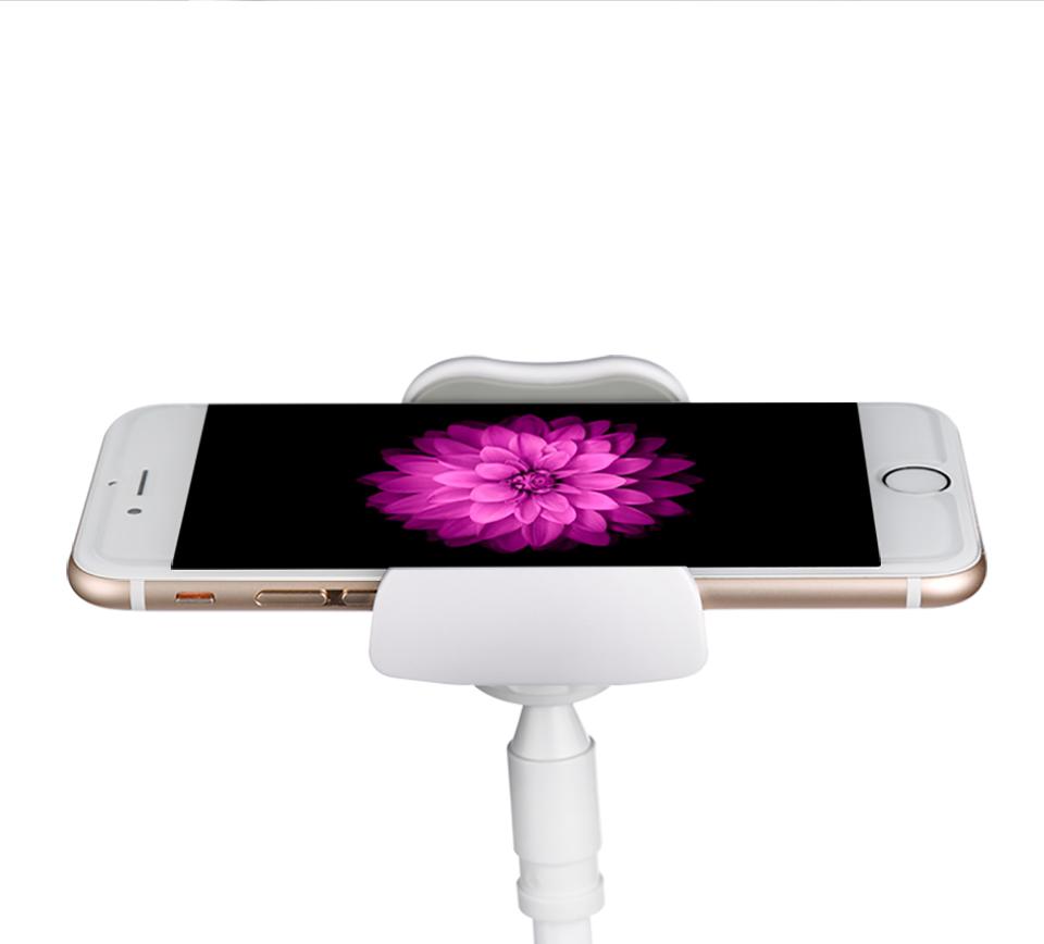 Support Flexible, Ajustable Et Rotatif 360° pour Tablette et Smartphones