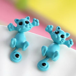 Boucles d'oreilles en forme de chat