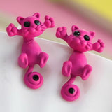 Boucles d'oreilles en forme de chat