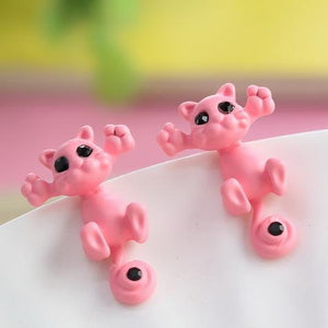 Boucles d'oreilles en forme de chat