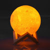 Lampe 3D Lune Tactile