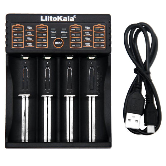 Chargeur Universel Rapide Pour Piles Rechargeables Et Smartphones