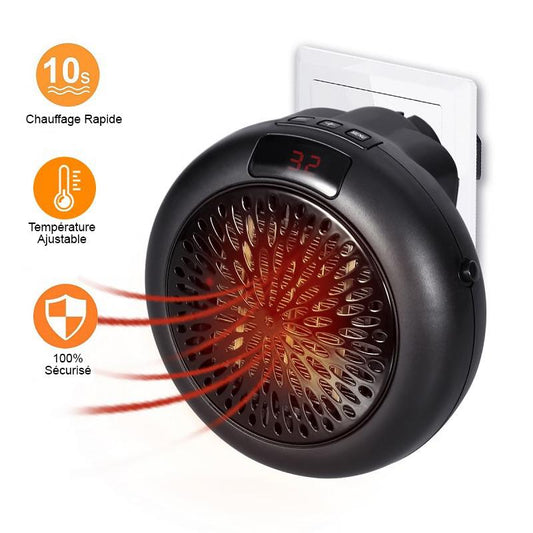 Chauffage D'appoint  Électrique Avec Ventilateur 1000W