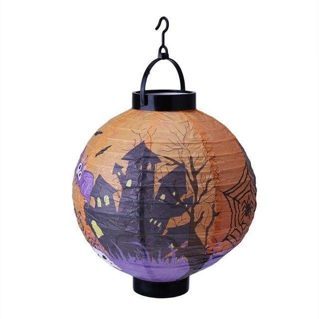 Lanterne LED Terrifiante Pour Halloween