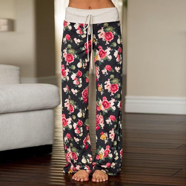 Pantalon large femme