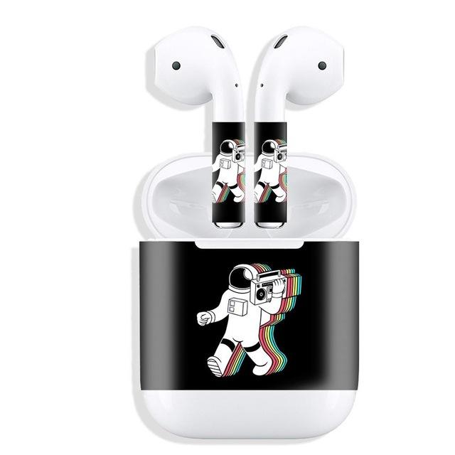 Sticker Déco Amovible Pour Écouteurs Apple AirPods