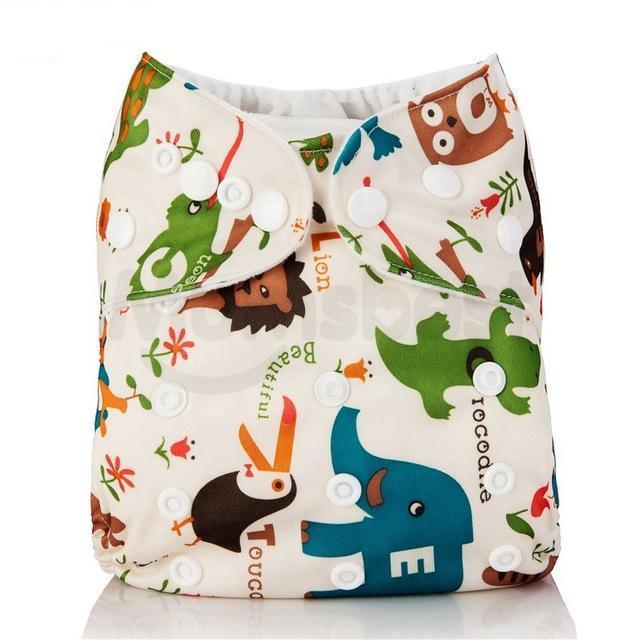 Couche Lavable Et Réutilisable + Insert Ultra Absorbant Inclus