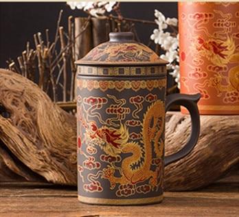 Mug Infuseur À Thé En Porcelaine