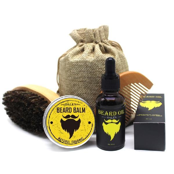 Kit De Soin Pour Barbe Premium et 100% Naturel