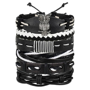 Bracelet multicouches hommes