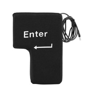 Touche "Entrée" géante - Coussin anti stress