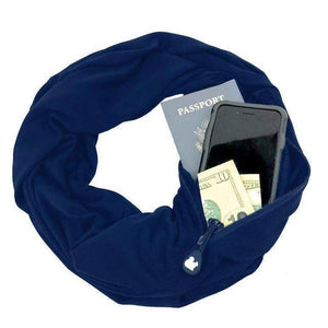 Écharpe Convertible Avec Poche