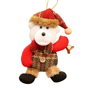Peluches à suspendre spécial Noël