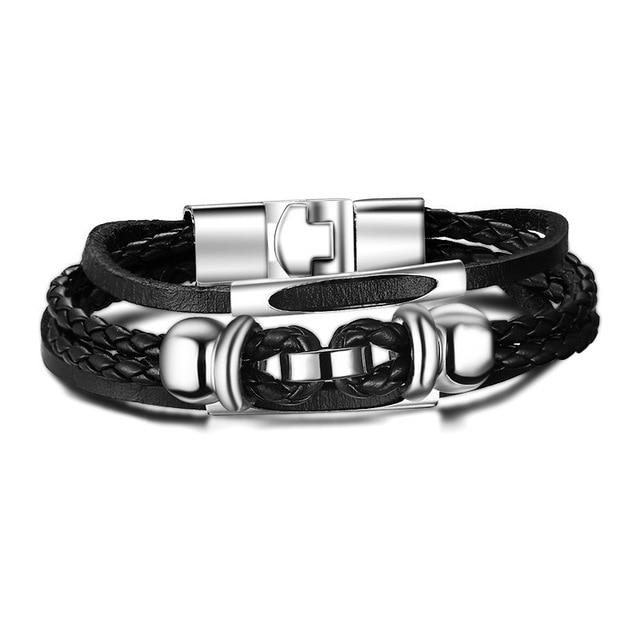 Bracelet cuir pour hommes
