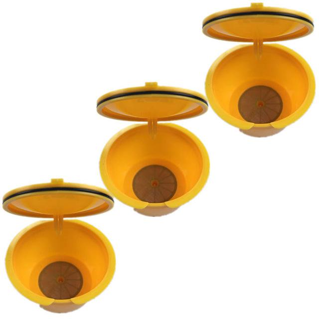 Pack de 3 Capsules Réutilisables compatible Nescafé et Dolce Gusto