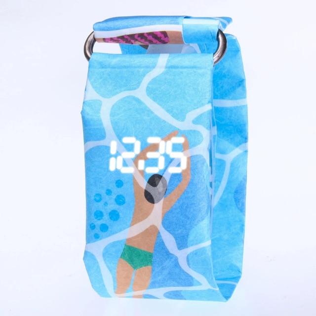 Montre Waterproof en papier