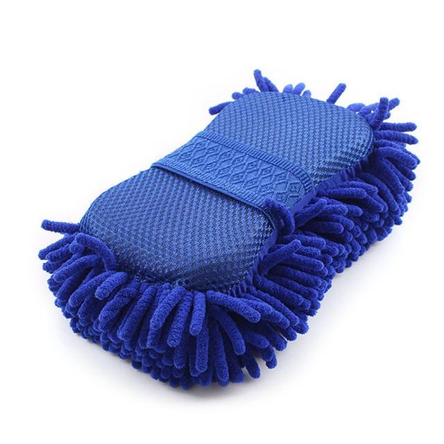 Éponge de lavage de voiture en microfibres