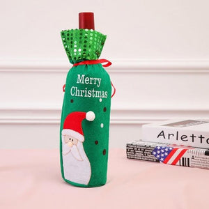 Cache-bouteille spécial Noël