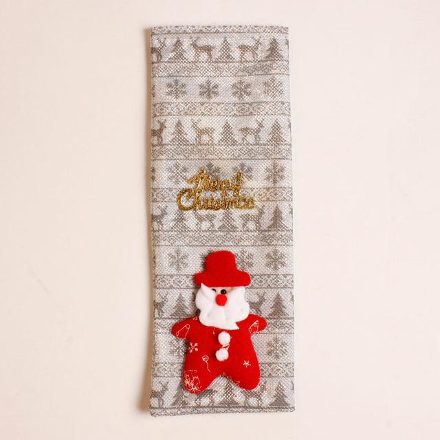 Cache-bouteille spécial Noël