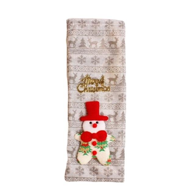 Cache-bouteille spécial Noël
